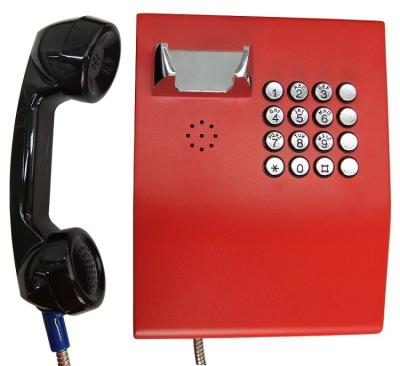 China Teléfono resistente del vándalo robusto, teléfono de Voip de la emergencia para el banco/el servicio del cajero automático en venta
