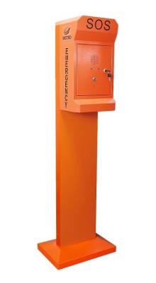 China Rustproof Outdoor Emergency Phone , Pillar Mounting Emergency Call Box For Public for sale