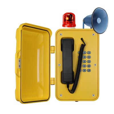 China JR101-FK-HB Houtdoor Weatherproof Telephones Heavy Duty Mining Type Full Keypad for sale