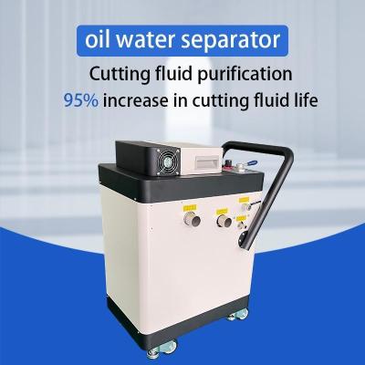 China Stainless 220V CNC Coolant Oil Skimmer Machine Tool Water Tank Remove Floating Oil for sale