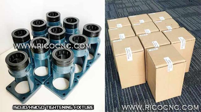 CNC tool holder locking device
