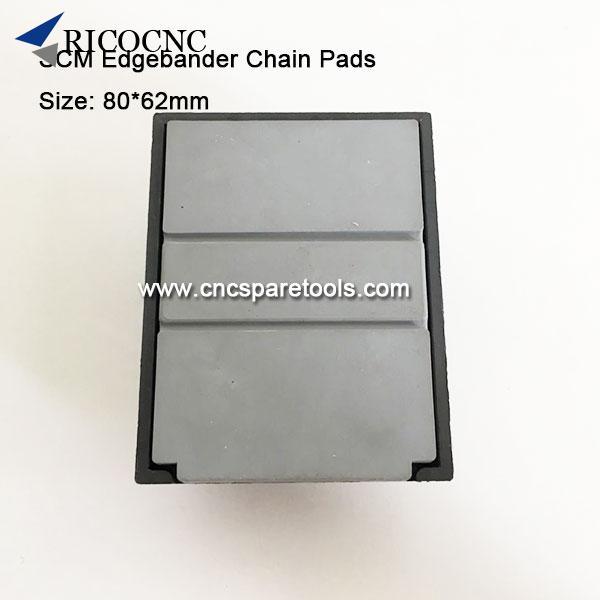SCM edgebander track pads