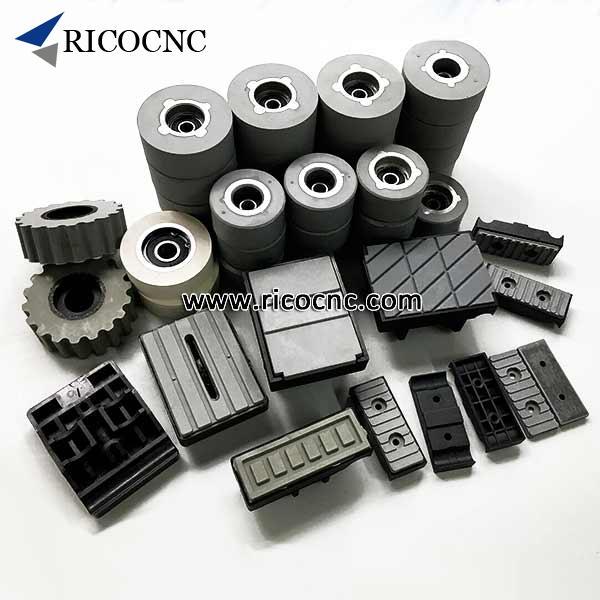 edgebander tracking pads