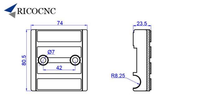 nanxing convery chain pads size