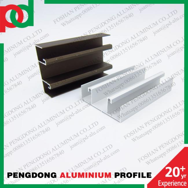 Aluminium profile samples