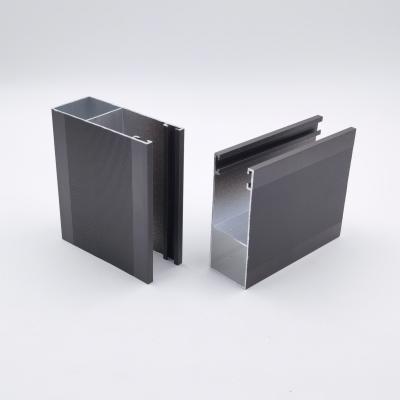 Китай 6063 алюминиевых профиля T5 используемого для направляющей дорожки для алюминиевой двери шторки ролика продается