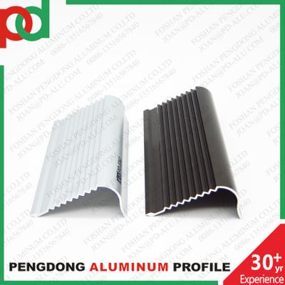 China High Grade Flat Aluminum Profiles For Furniture Of Jalador Of Wardrobe Grade 6000 Series Made In To South America Melamine for sale