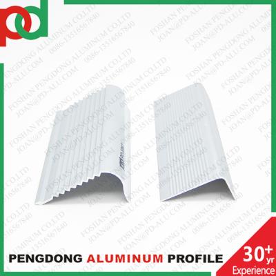 China High Grade Flat Aluminum Profiles For Furniture Of Jalador Of Wardrobe Grade 6000 Series Made In To South America Melamine for sale