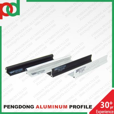 China Customizable Cutting Service Wooden Grain Colour Aluminium Profiles For Wardrobe Sliding Door Frame Track Rail Top Bottom for sale