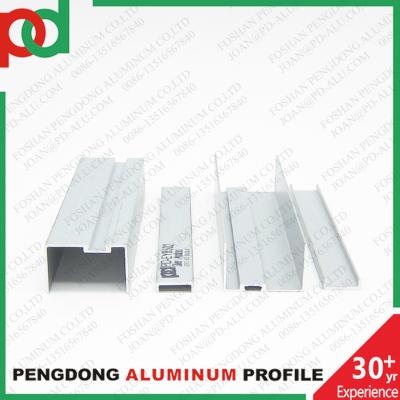 China Door Window Aluminum Profiles With Matte Black Wood-Touch Finish In Various Sizes And Designs Using Extrusion Technology for sale