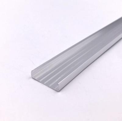 China 20.5mm U Shape Aluminum Profile Polishing Width 20.5mm Height 5mm for sale