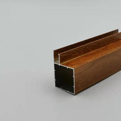 China Protuberancia de aluminio del armario de cocina de madera del final que anodiza para Israel en venta