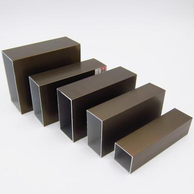 China T5 Anodized Angle Aluminium Square Pipe 6030 Rectangular Steel Tubing for sale