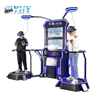 China 2 Players VR Shooting Simulator Battle HTC Platform Simulator Machine for sale