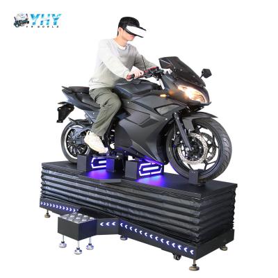 Chine Simulateur moteur à grande vitesse de machine de jeu emballant la moto 9D virtuelle à vendre