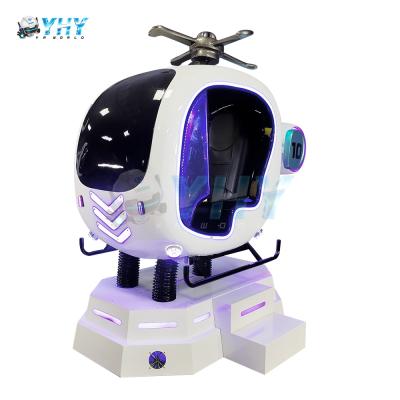 China Vr Flight Simulator Helicopter 9D VR Plane With 360 Degree Free Vision for sale