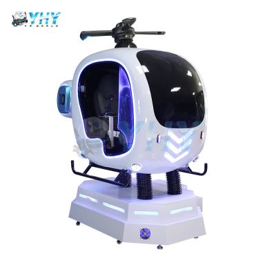 China Vr Flight Simulator Helicopter 9D VR Plane With 360 Degree Free Vision for sale