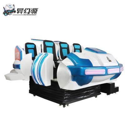 China Passeios exclusivos do parque de diversões dos assentos VR da montanha russa 6 do simulador do cinema 9D à venda