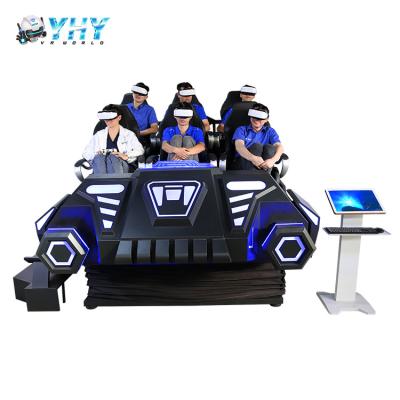 China 6 Players VR Arcade Simulator Immersive Vibration VR 9D Game Machine for sale