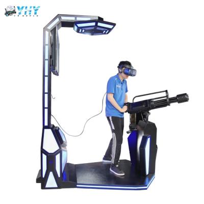 China 1 Player Virtual Reality Shooting Simulator Gatlin Zombie Shooting Platform for sale