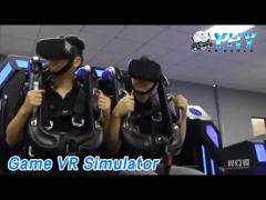 9D Game VR Simulator 1080 Rotating 8000W Roller Coaster For Amusement Park