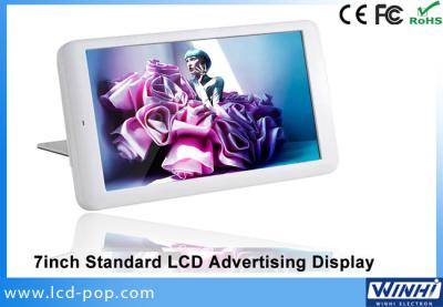 Chine 7 joueur d'intérieur de MPEG Avi MP4 d'affichage de la publicité d'affichage à cristaux liquides de Hd de jeu automatique de boucle de pouce à vendre