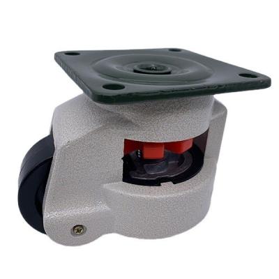 China 1.5 Inch Industrial Retractable Leveling Swivel Fuma Caster Wheels for sale