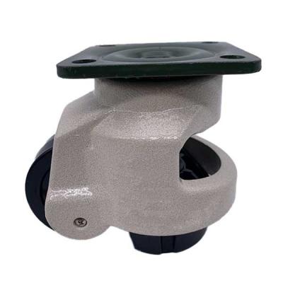 China GD-120F Heavy Duty Retractable Equipment Casters Fuma Lifting casters for sale