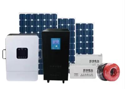 中国 Home Use PV Solar Power Energy Storage System 5kw Off Grid Solar Power System 販売のため