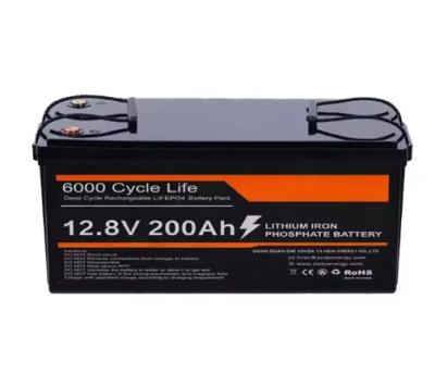 China Lifepo4 5 Years Warranty 12v 24v 200ah 100ah 50ah 500ah Battery For RV Solar 12 Volt Lithium Battery 200ah for sale