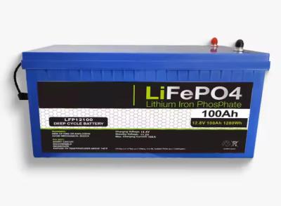 China Batería de litio de 12V Lifepo4 100A 200Ah Sistema de respaldo de energía solar para vehículos recreativos marinos y suministro de energía para el motor Wate en venta