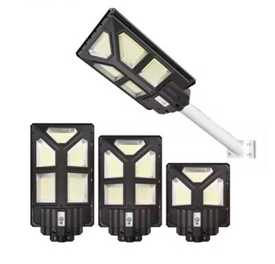 China Outdoor Waterproof Ip65 200W 300W 400W Intergrated All In One Solar Led Street Light With Solar Motion Sensor for sale