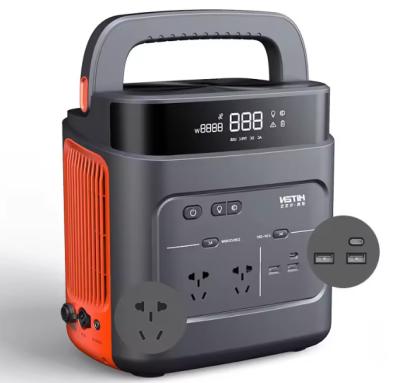 China Portable Power Station With Inverter 500W 2500W Portable Power Station With Pure Sine Wave Inverter For Outdoor Use for sale