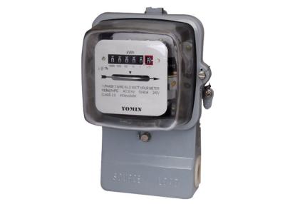 China Good Weatherability Single Phase Electromechanical Energy Meter With Steel DD284 for sale
