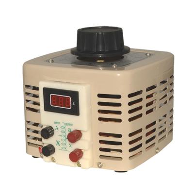 China TDGC2 Analog Meter Display Alternator Variac Voltage Regulator AC Automatic Variac Transformer for sale