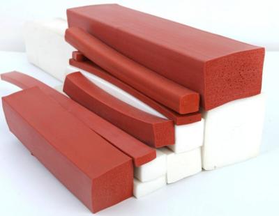 China Heat Insulation Silicone Sponge Foam High Elasticity Double Sided for sale