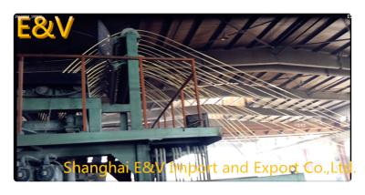 中国 高速真鍮の棒の連続鋳造機械溶ける速度 650 の Kg/H の銅の 販売のため