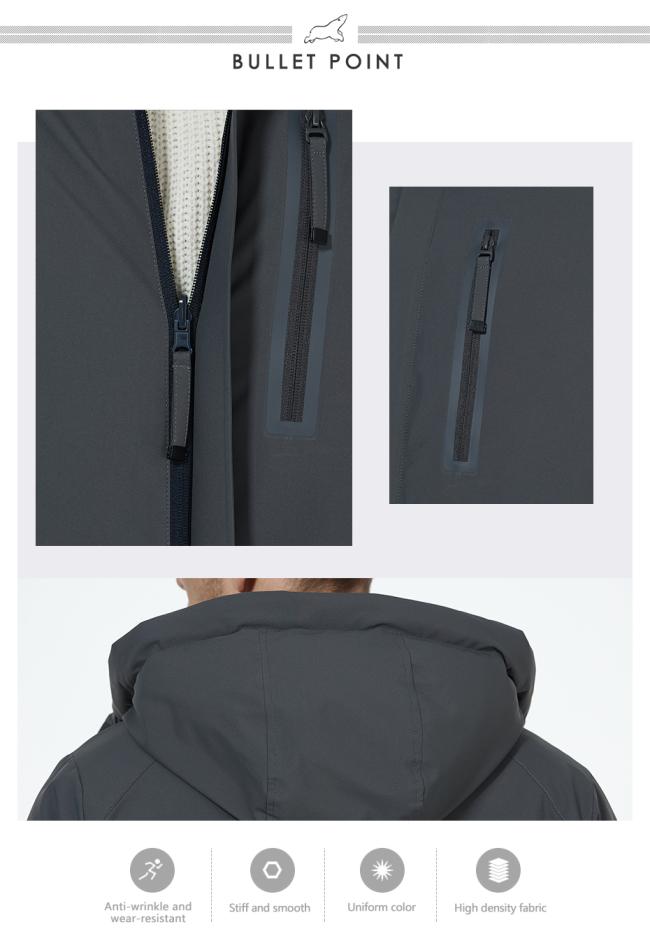 Jacket sleeve and cuff design