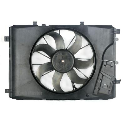 Китай Охлаждающий вентилятор конденсатора радиатора для охлаждающего вентилятора воздушного охлаждения Мерседес W176 W246 X156 C117 с регулятором 400W A2465000093 продается