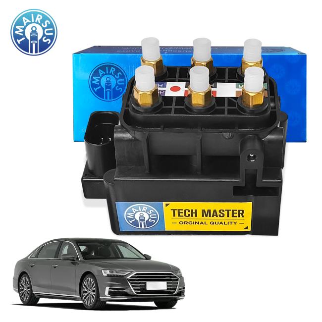 German Car Valve Block for Audi A8 Air Suspension Compressor