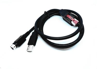 China Durable USB Power Cable Molded - Strain Relief Construction For Flexible Movement for sale