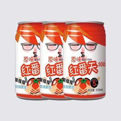 China Canning Unsalted Tomato Juice 0g Protein 6mg Sodium Per 100ml for sale