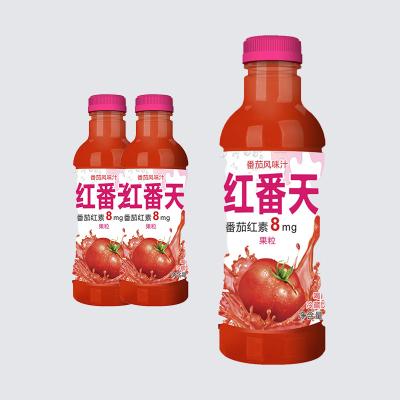 China 100ml Low Sodium Tomato Juice Fruit Flavored Tomato Drink for sale
