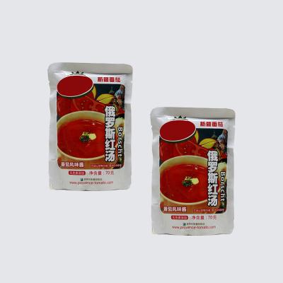 China 3.3g Tomate Gordo Molho de Ketchup Tomate Orgânico Concentrado 5.3g Proteína Por 100g à venda