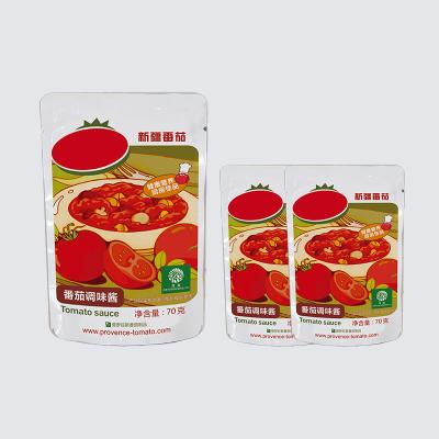 China VC Condimentos Molho de Tomate Hidróxido de Potássio Grau Alimentar Tomate condimentado à venda