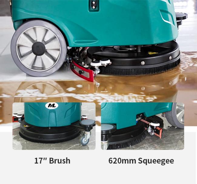 Floor Cleaning Scrubbing Machine Battery Powered Commercial Floor Scrubber Single Disc Floor Scrubber