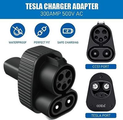 China CCS1 EV Charger Adapters 250KW DC IP67 Protection Level Fit For Tesla for sale
