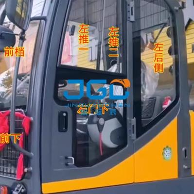 China Excavator Glass C75W Cab Front Gear Glass Car Door And Window Back Whole Vehicle Tempered Glass à venda