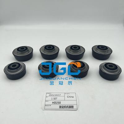 China Excavator Engine Mount Rubber Engine Mounting HD250 Rubber Cushion Construction Works for sale