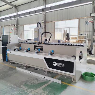 China 3200mm 3 Axis ATC CNC Drlling And Milling Machine For Aluminum Window Door And Curtain Wall for sale